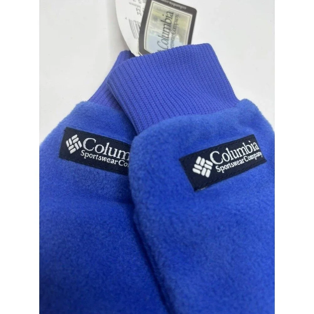 NWT COLUMBIA Sportswear Mt. Hood Youth Fleece Mittens Size Medium 10-12 Purple